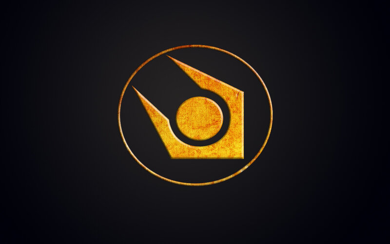 golden emblem logo