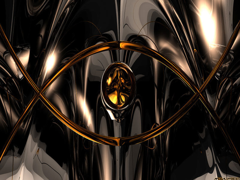 Golden Eye Symbol — Black