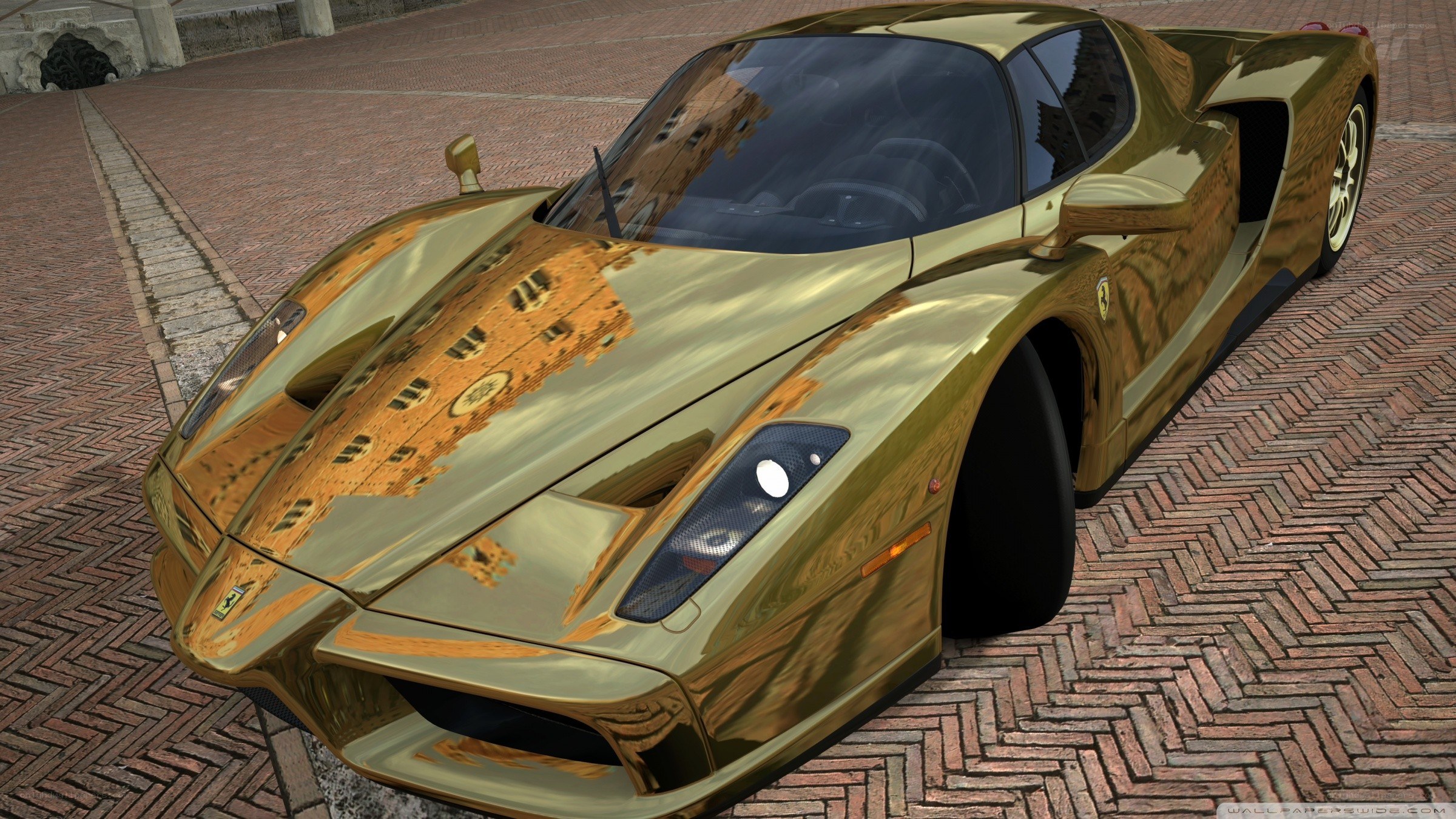 golden ferrari enzo