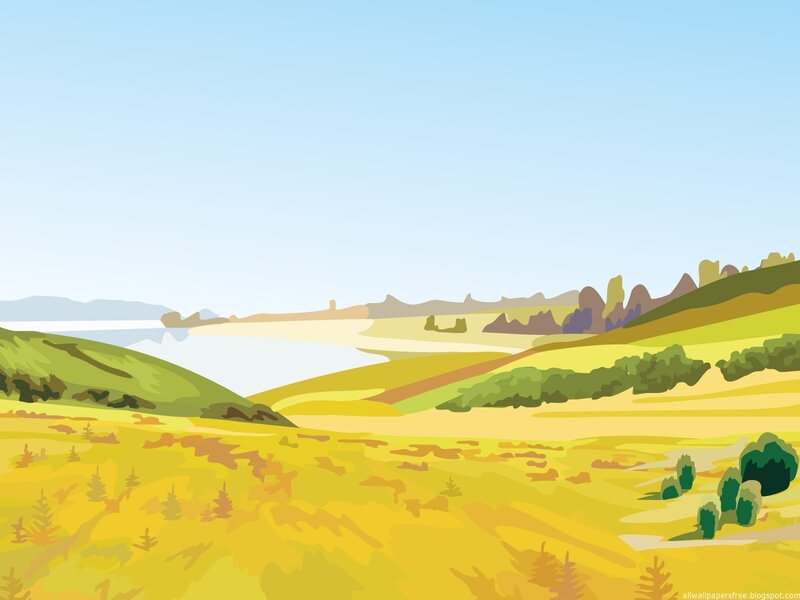 Golden Fields Landscape