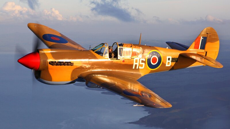 Golden Fighter Plane