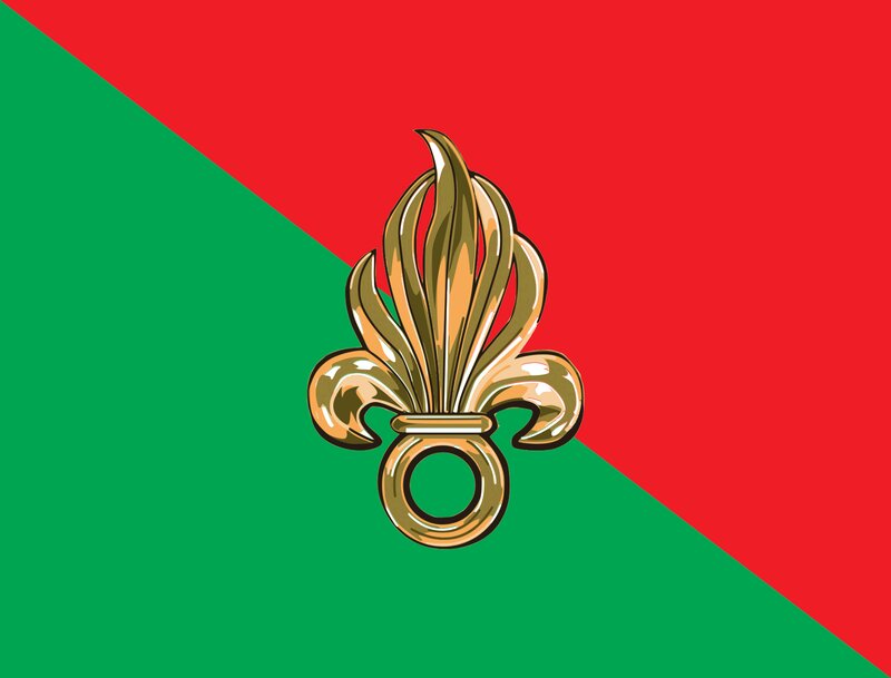Golden Fleur-de-lis Emblem