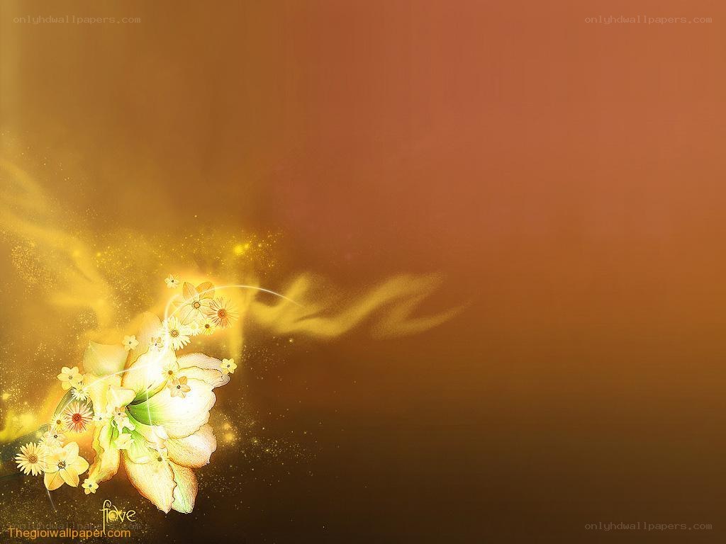 golden floral light burst