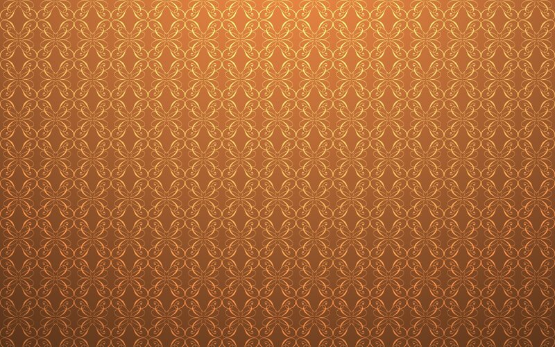 golden floral pattern background