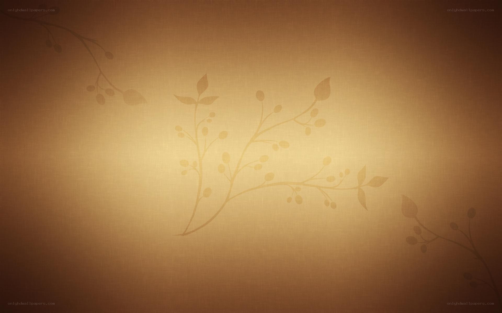 golden floral pattern background