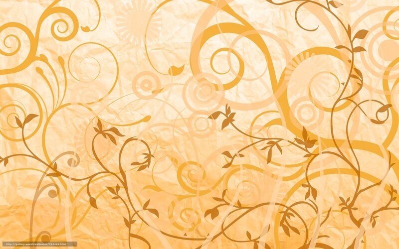 golden floral swirl pattern