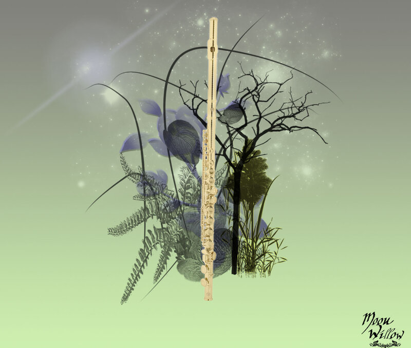 Golden Flute in Nature
