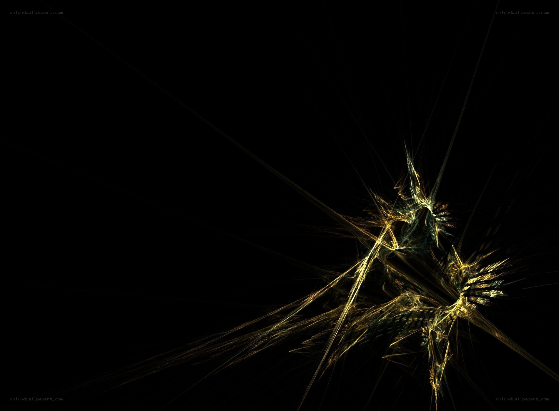 golden fractal burst