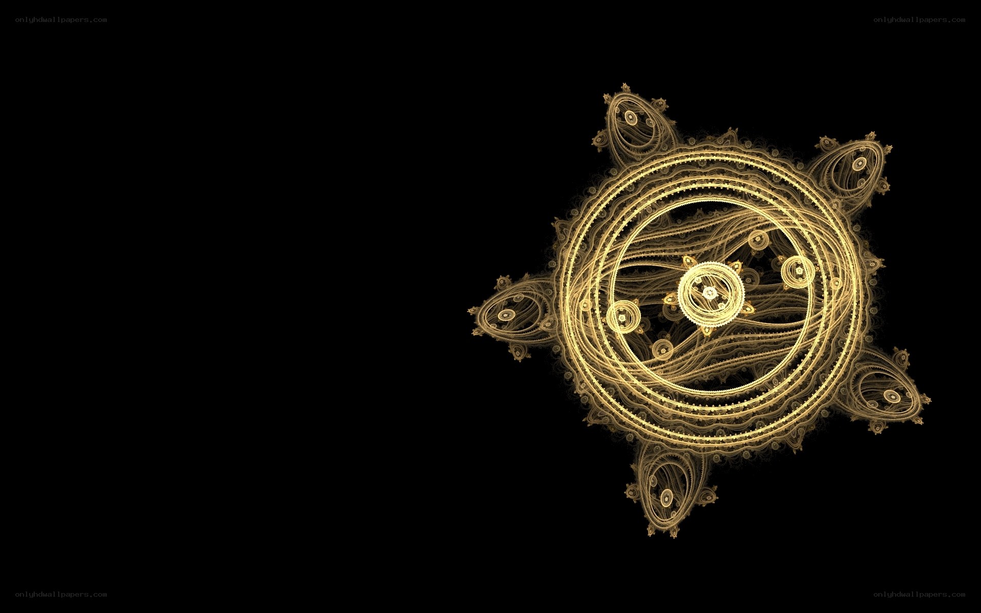 golden fractal design
