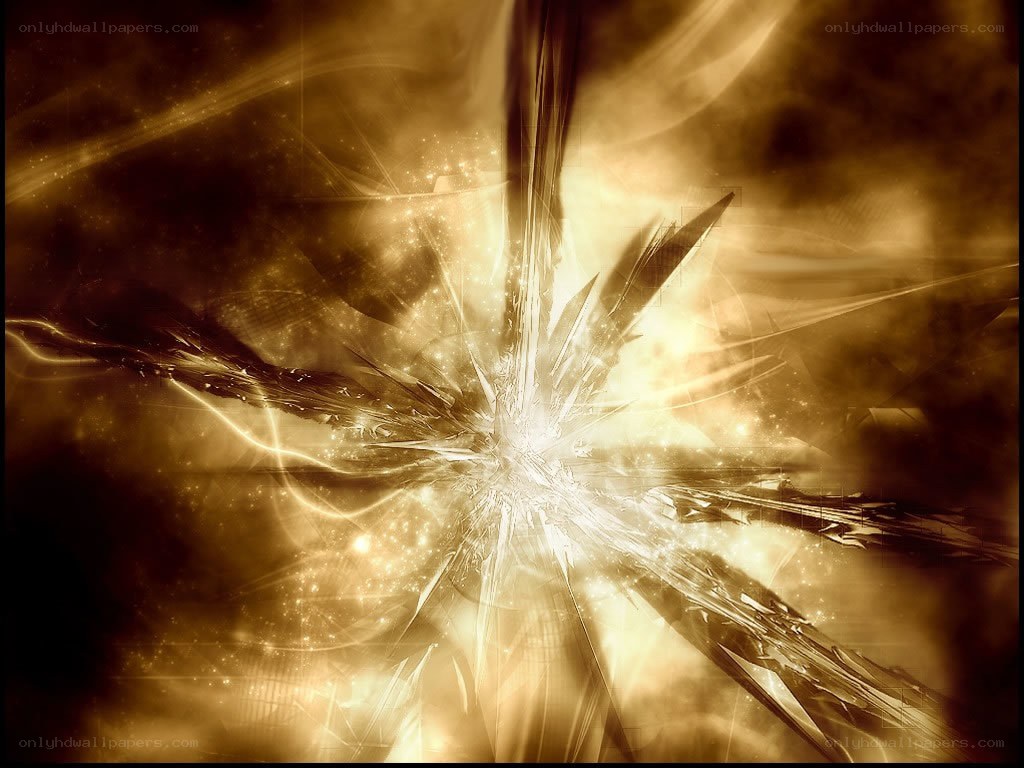 golden fractal explosion