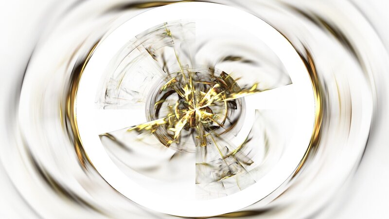 golden fractal spiral