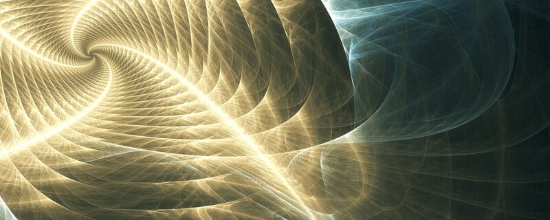 golden fractal spiral