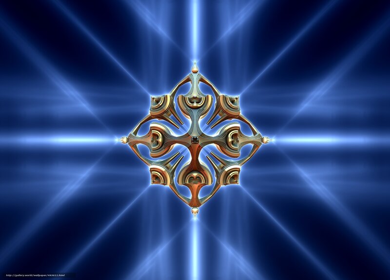 Golden Fractal Symbol