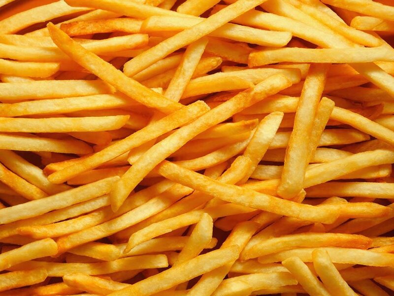 golden french fries