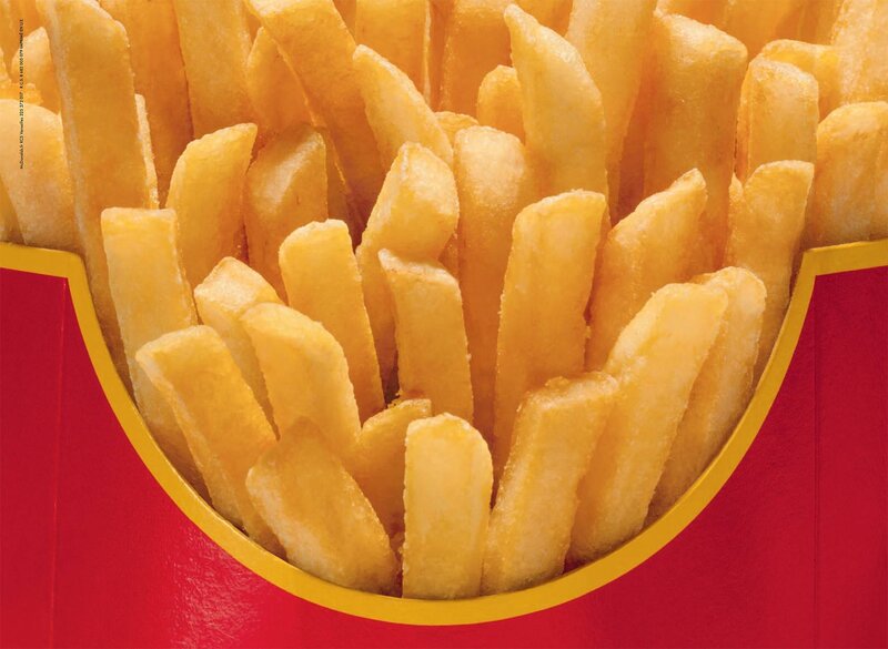 Golden French Fries — Red