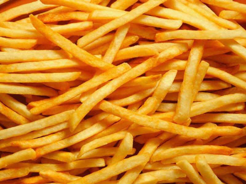 Golden French Fries — Yellow