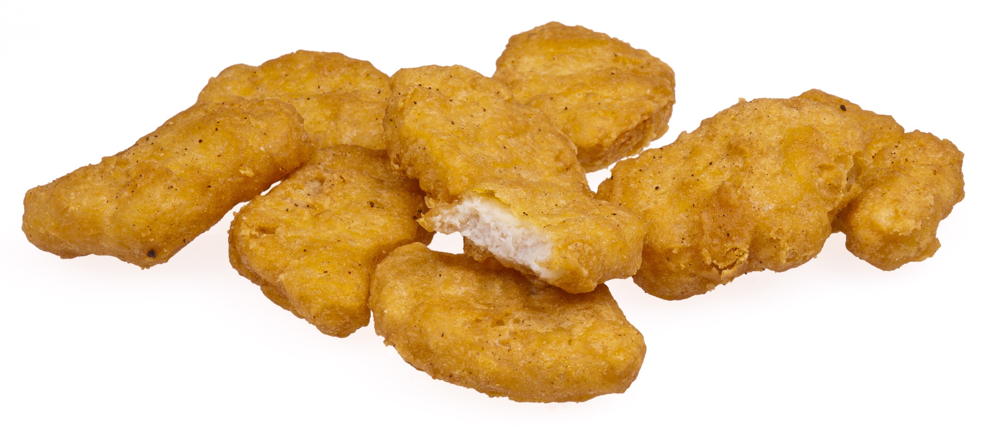 golden fried chicken nuggets