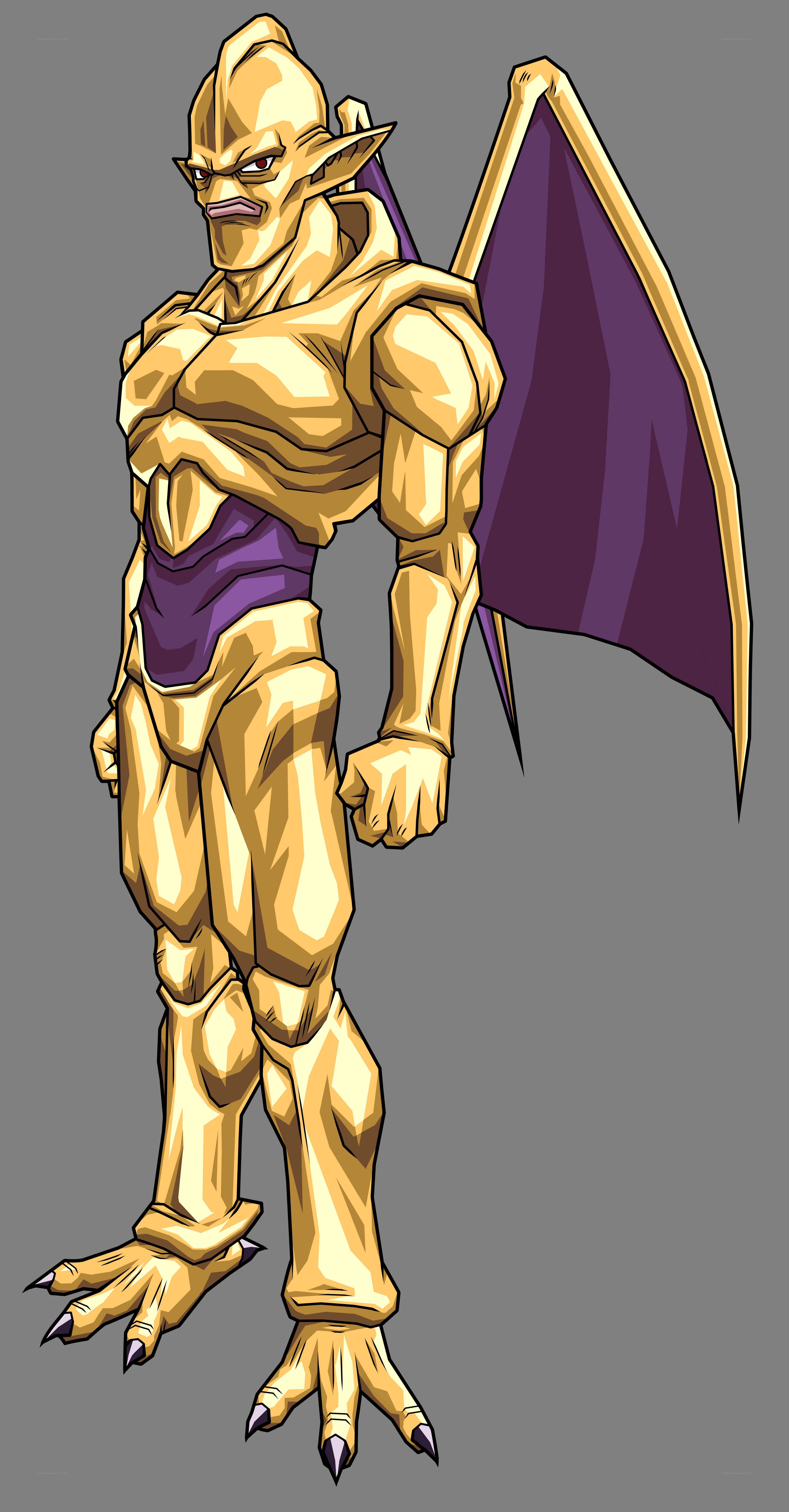 Golden Frieza character design