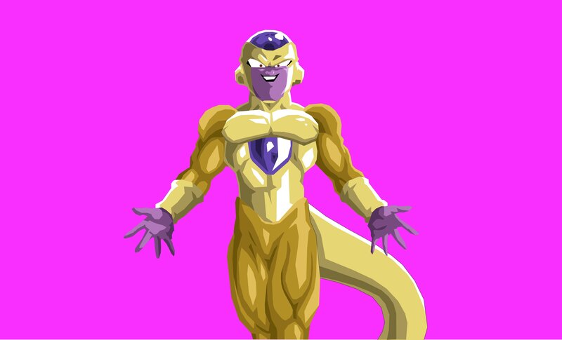 Golden Frieza Character