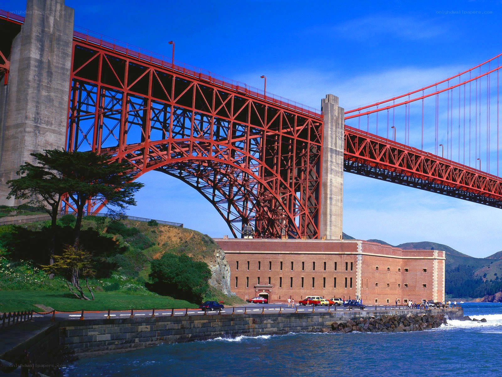 Golden Gate Bridge and Fort Point
