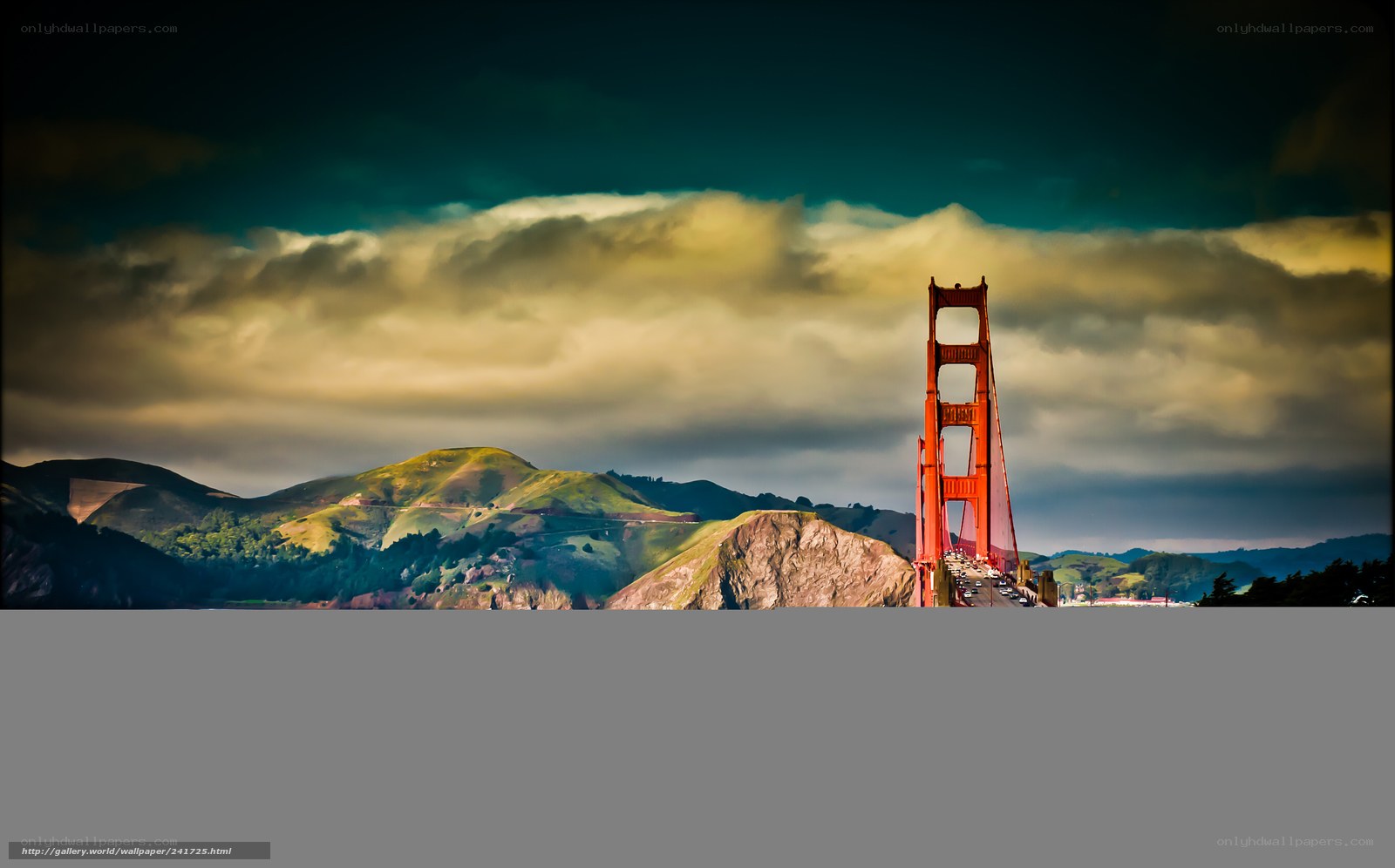 Golden Gate Bridge at dusk
