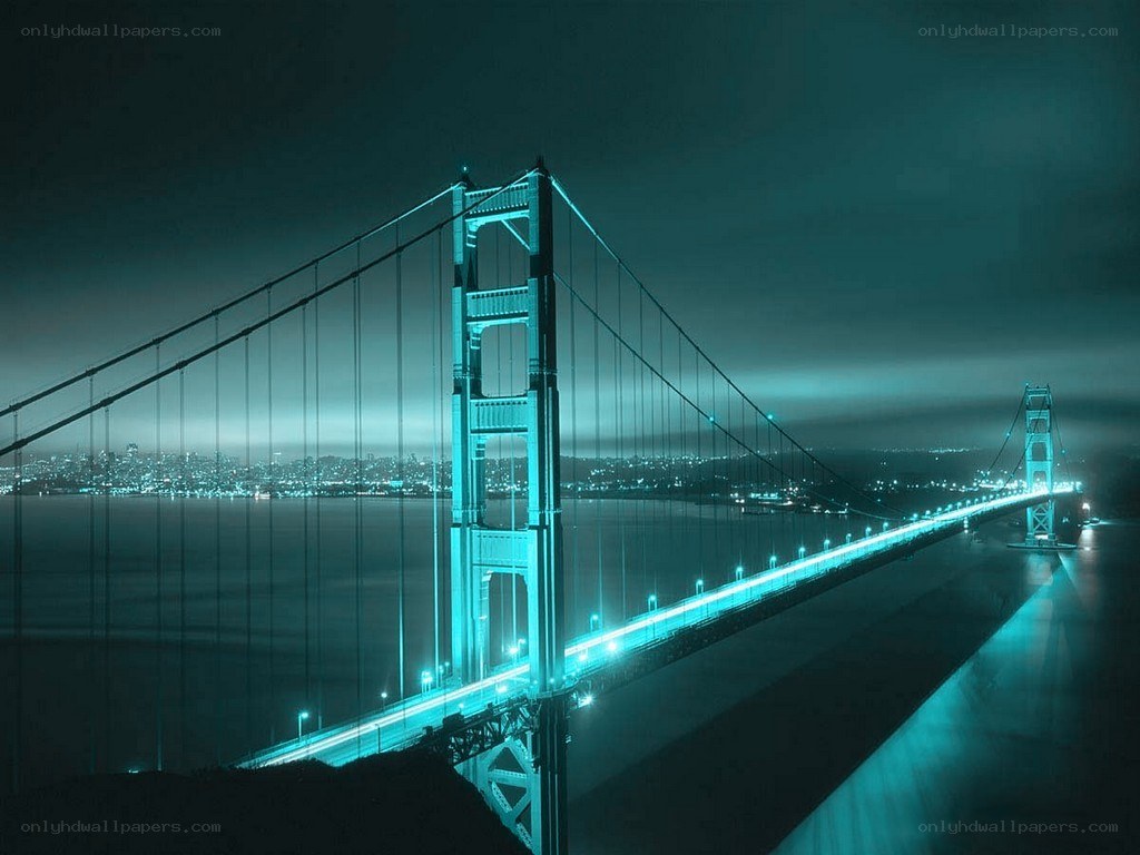 Golden Gate Bridge at night