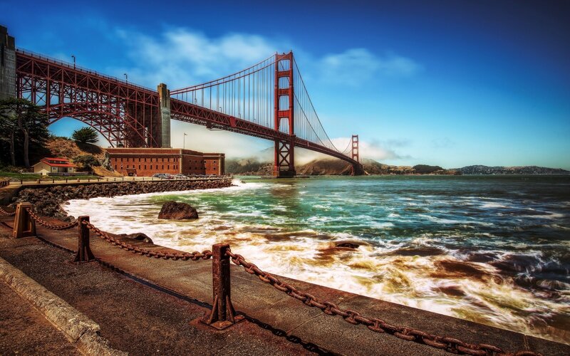 Golden Gate Bridge at San Francisco