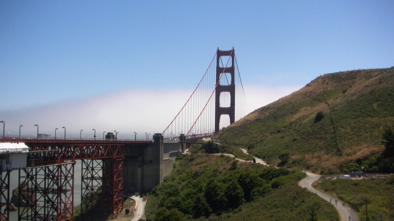 Golden Gate Bridge — Blue, Clear