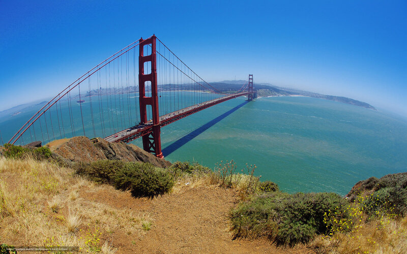 Golden Gate Bridge — Blue, Serene, Afternoon