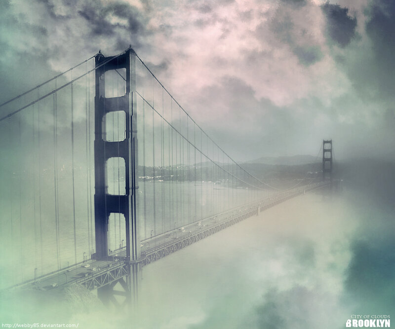 Golden Gate Bridge — Gray, Dreamy