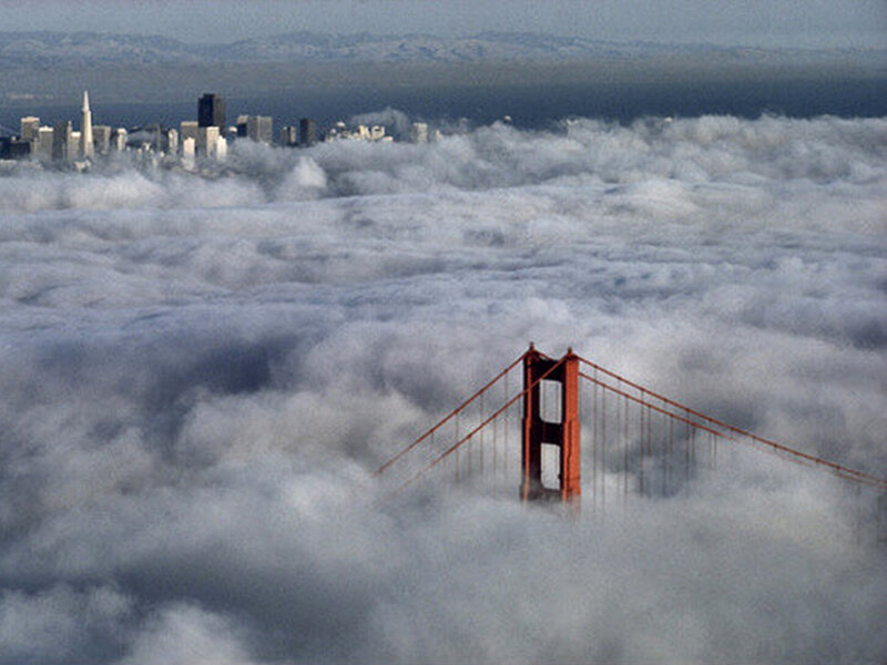 Golden Gate Bridge — Gray