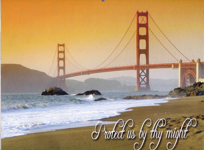 Golden Gate Bridge — Orange, Serene