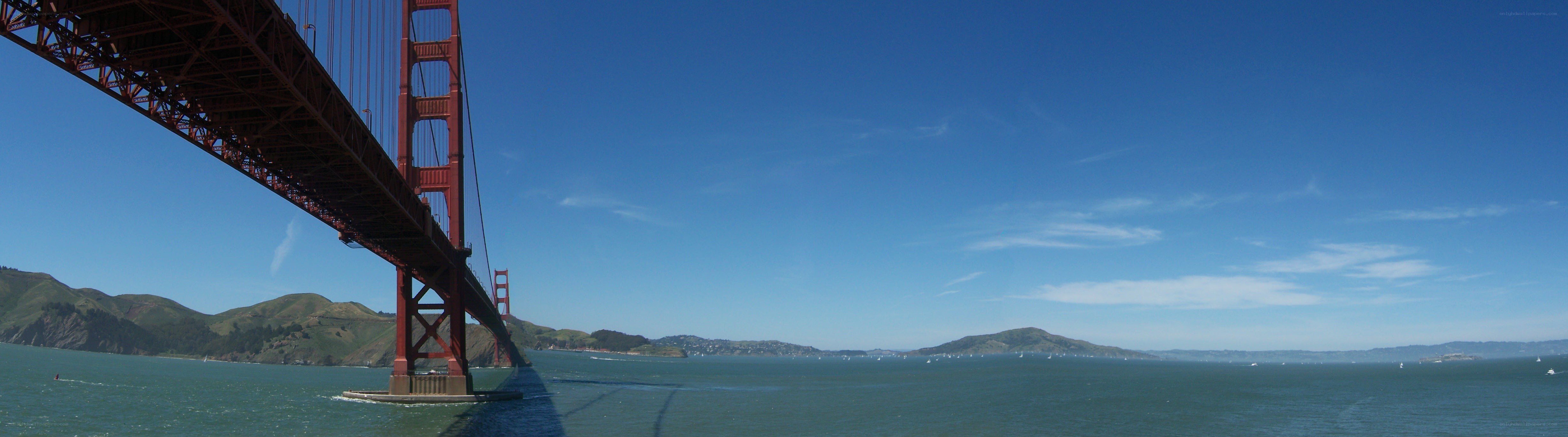Golden Gate Bridge panarama