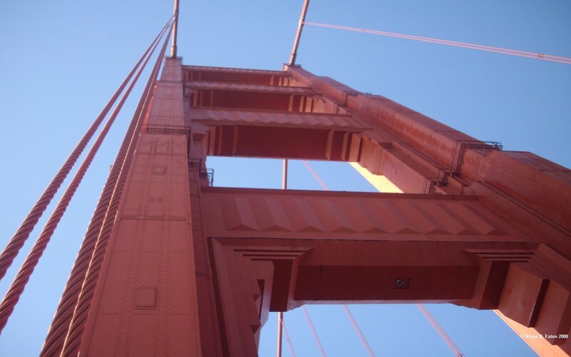 Golden Gate Bridge tower