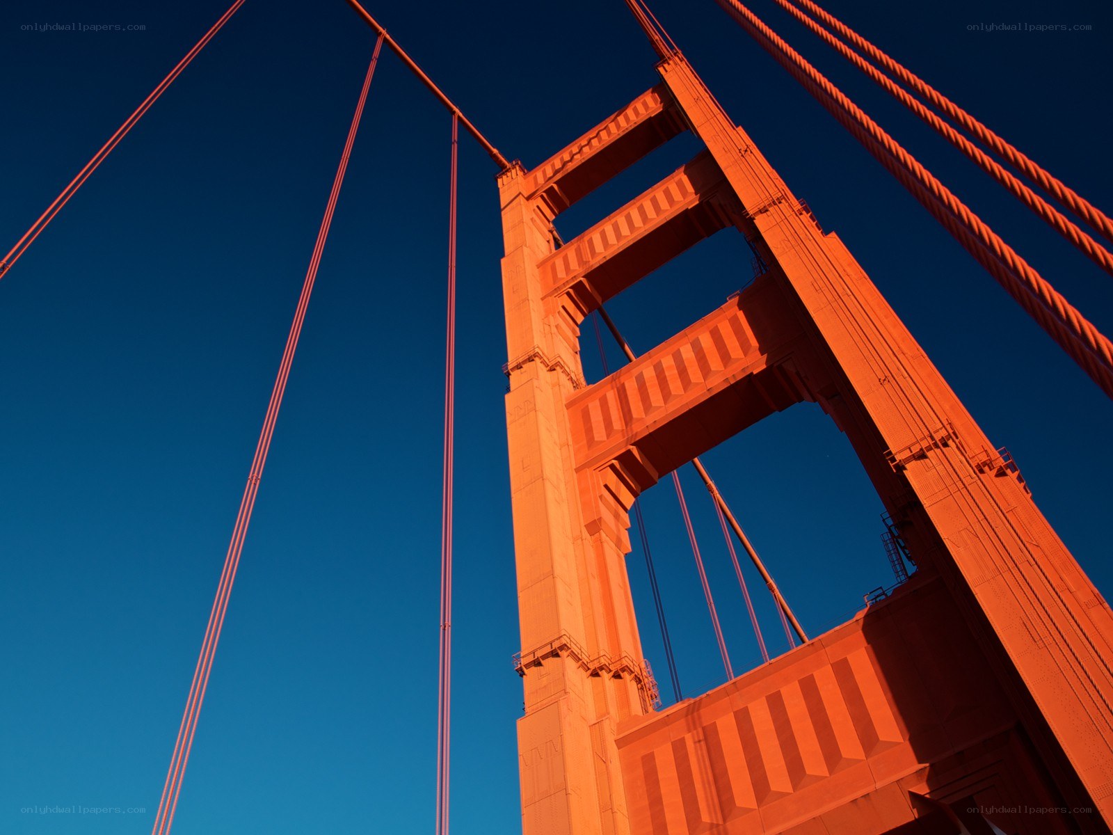 Golden Gate Bridge tower