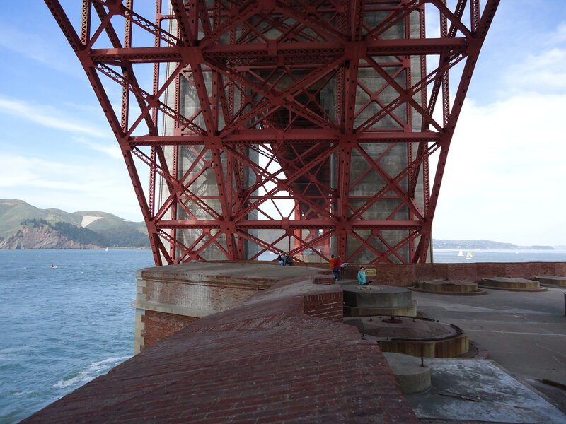 Golden Gate Bridge understructure