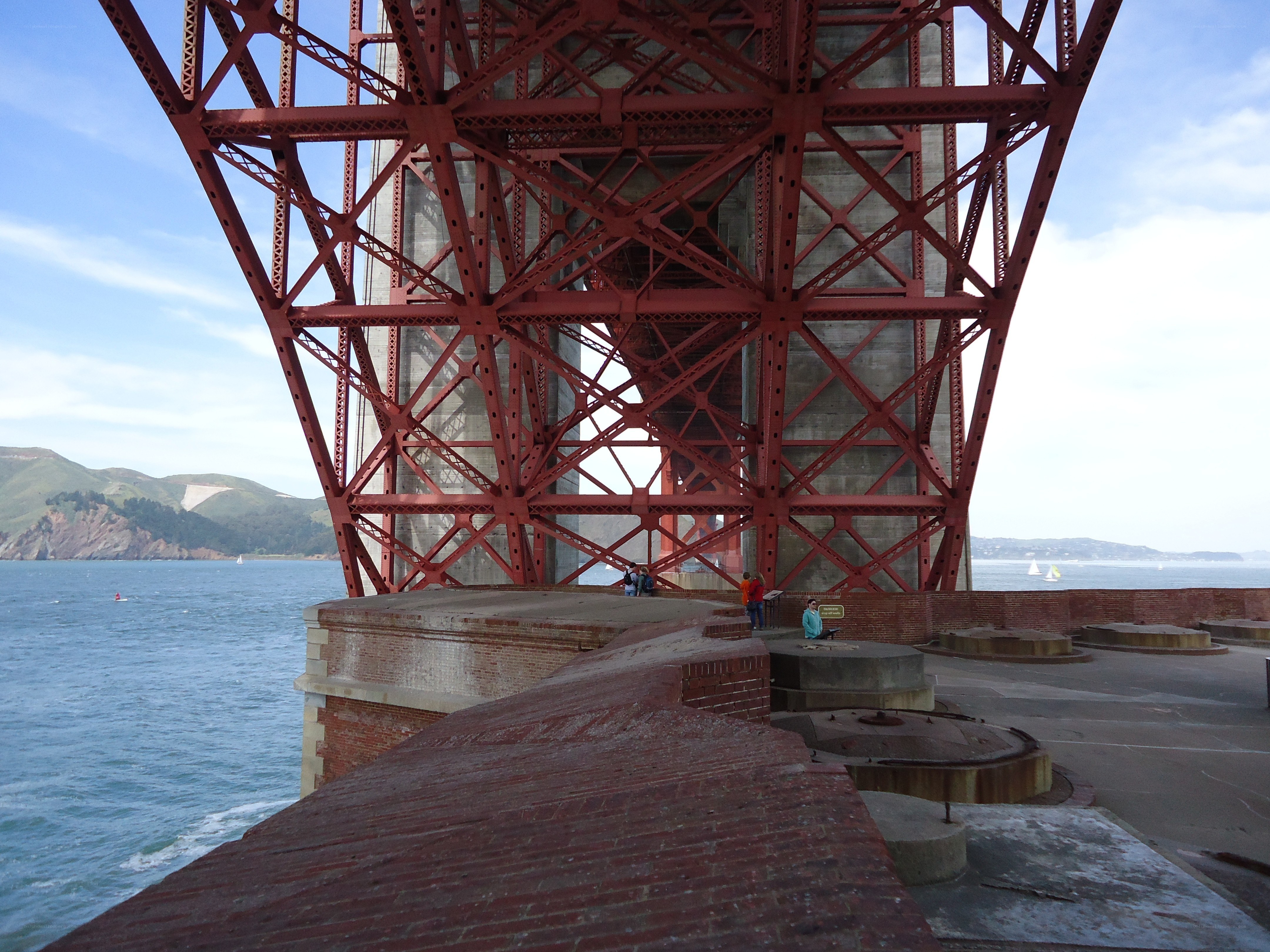 Golden Gate Bridge understructure