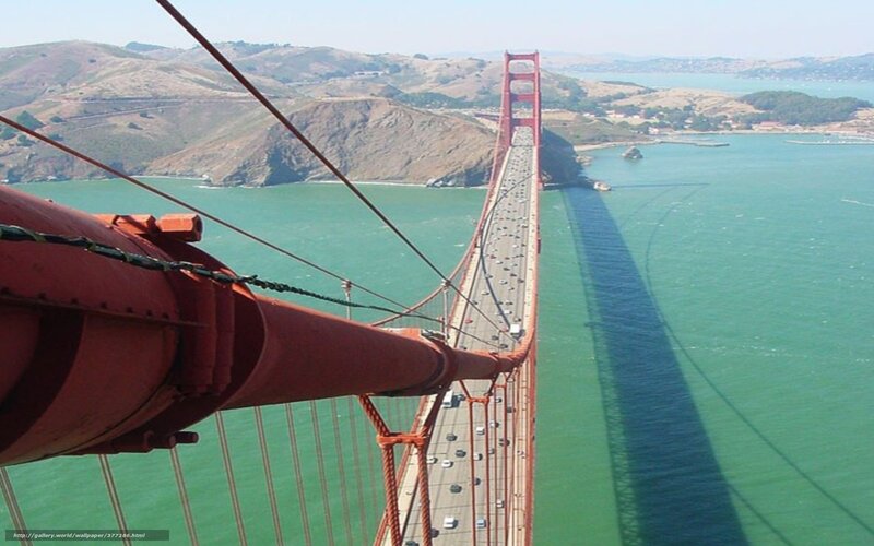 Golden Gate Bridge view