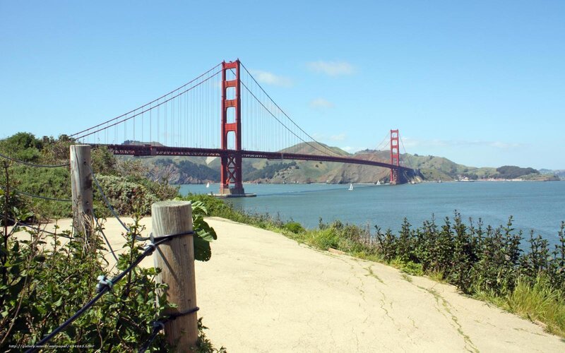 Golden Gate Bridge view