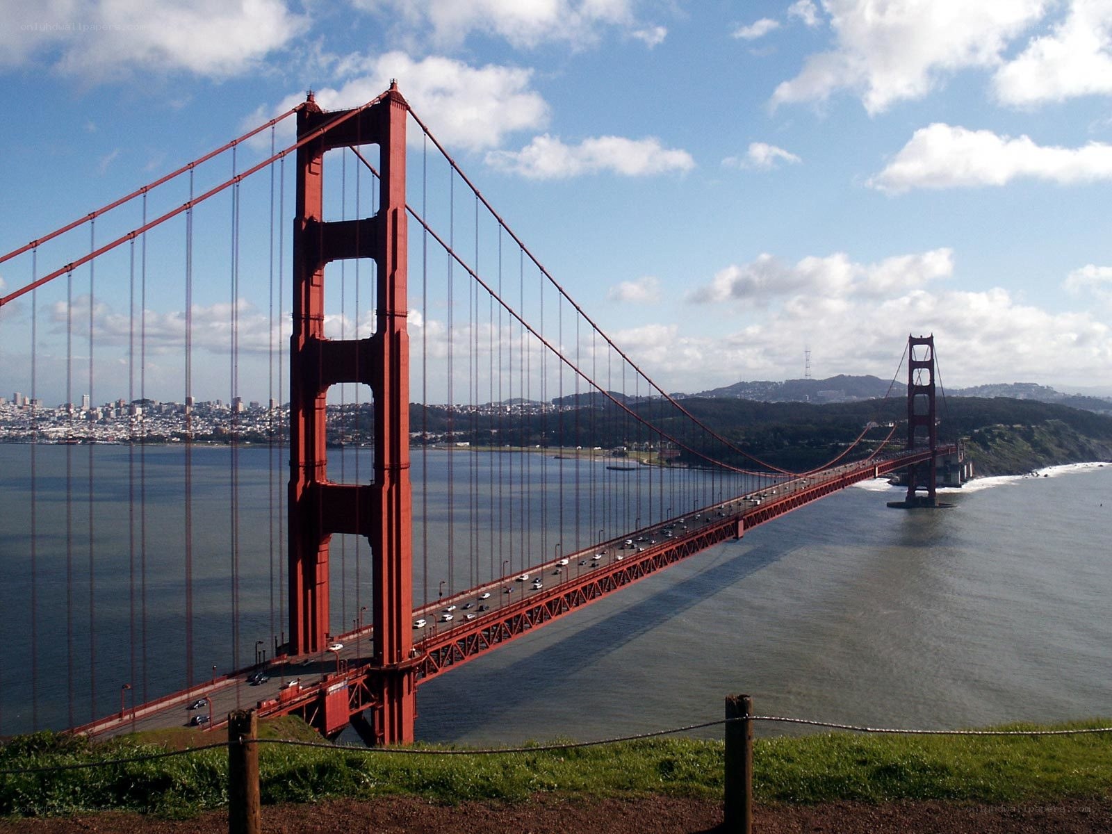 Golden Gate Bridge view