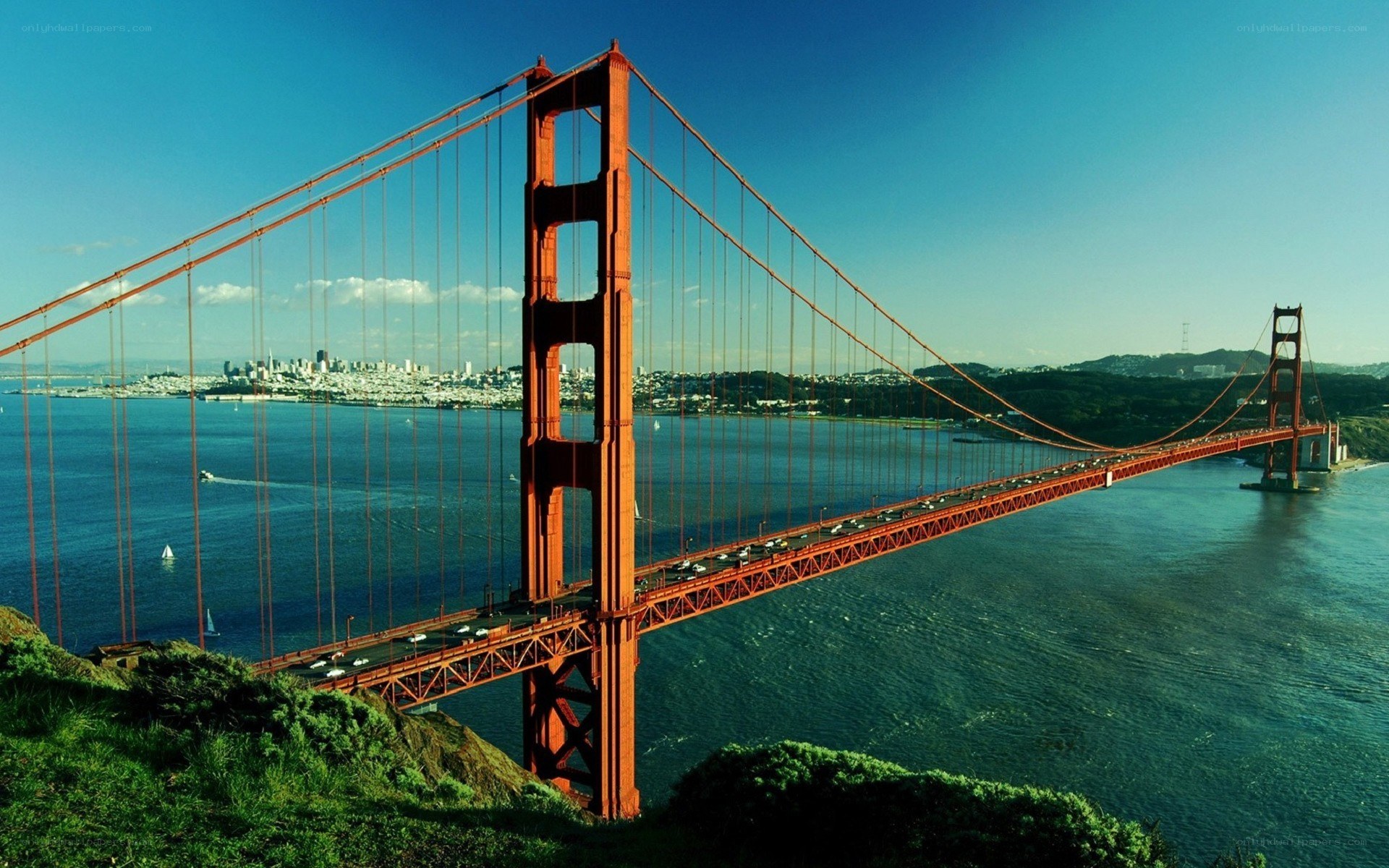 Golden Gate Bridge view