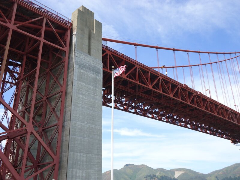 Golden Gate Bridge view