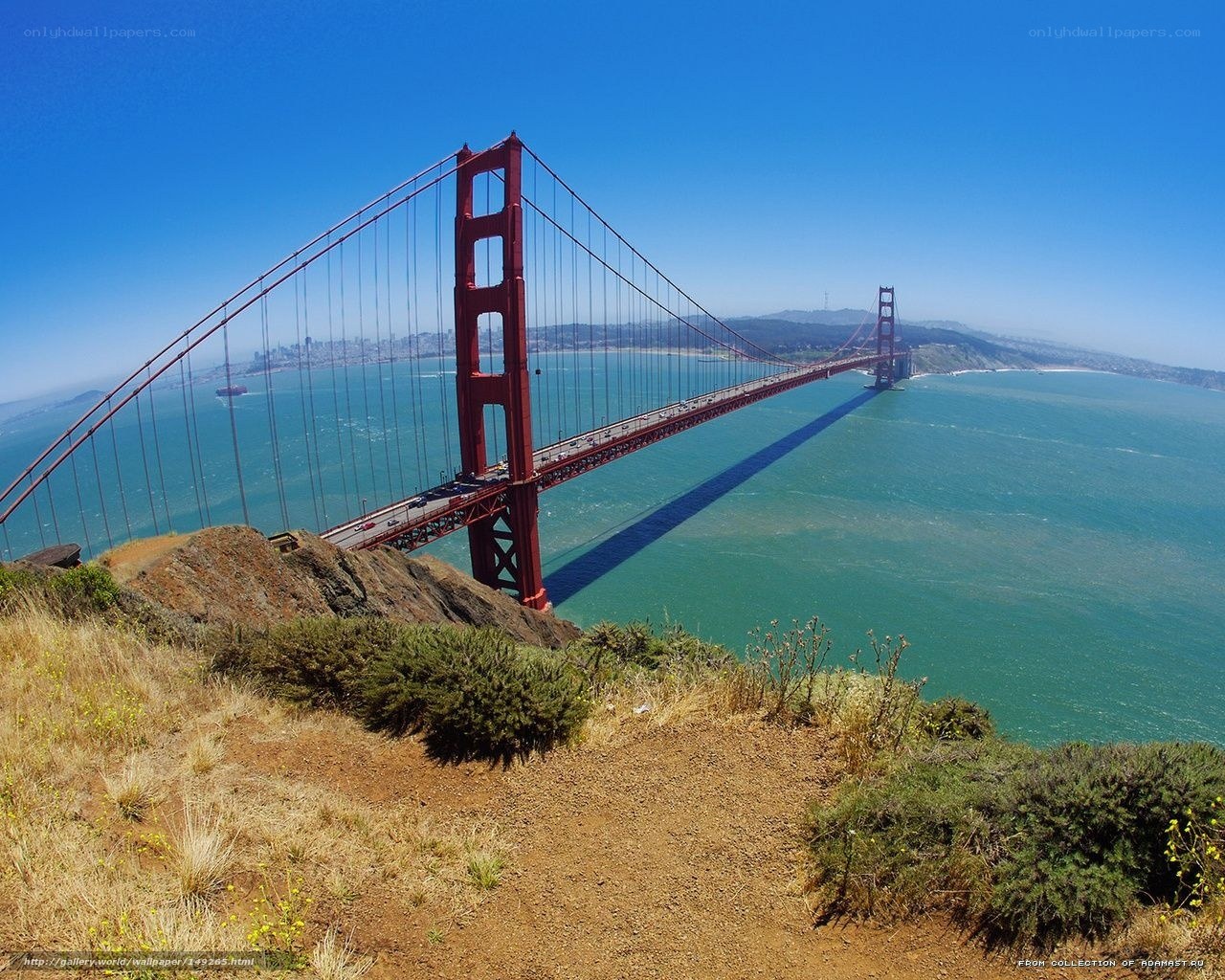 Golden Gate Bridge view