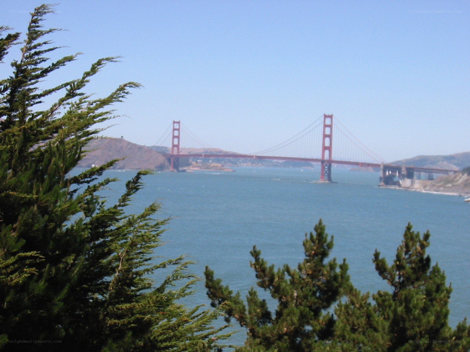 Golden Gate Bridge view