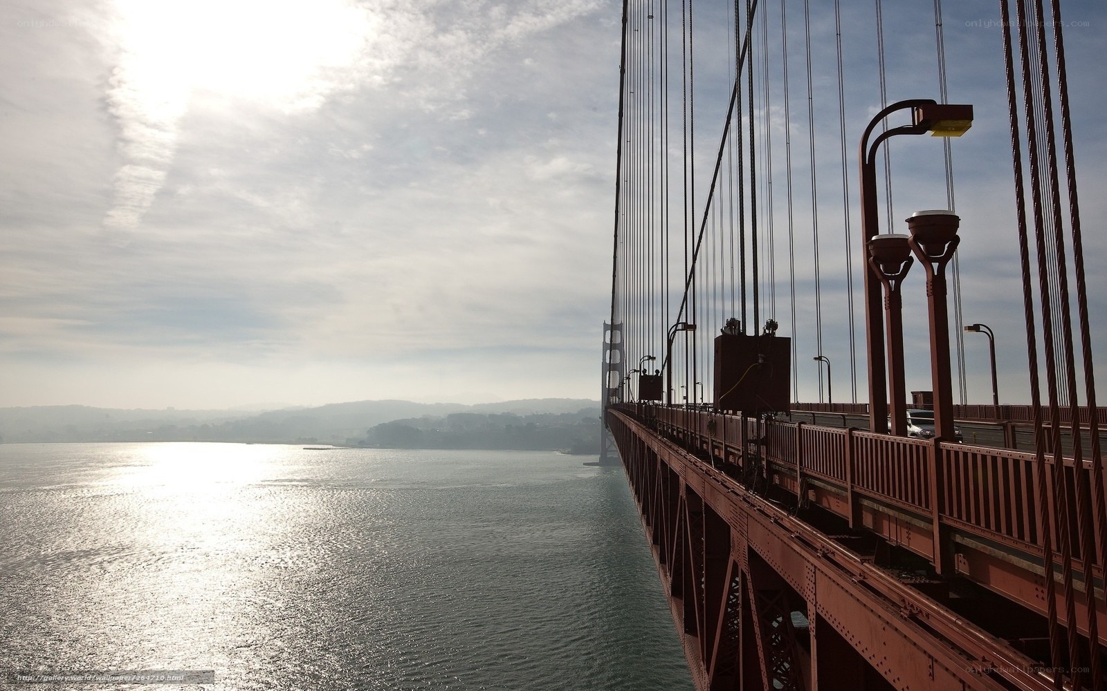 Golden Gate Bridge view