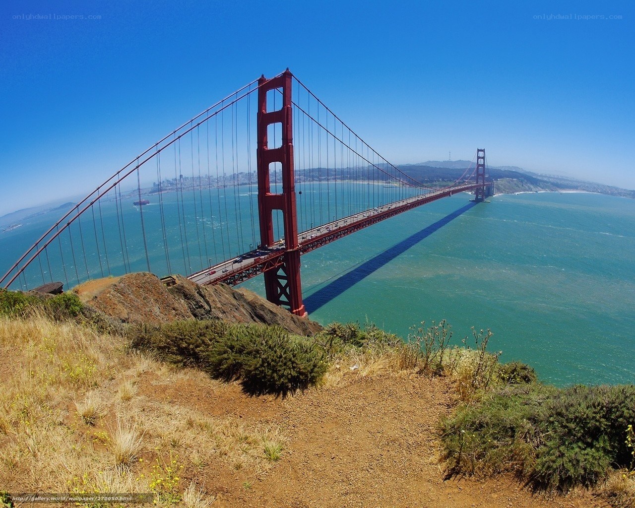 Golden Gate Bridge view