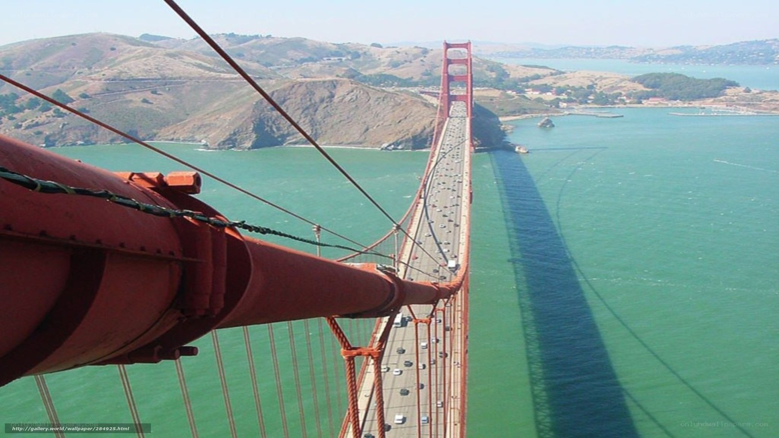 Golden Gate Bridge view