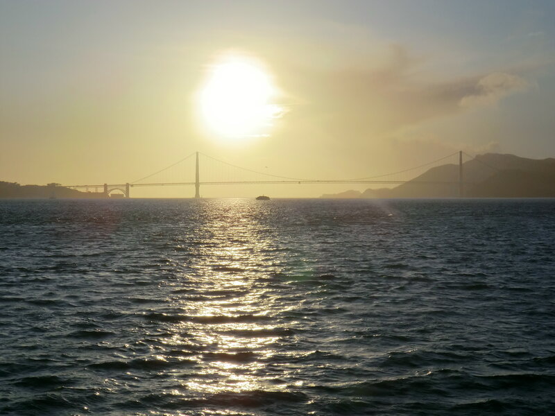 Golden Gate Bridge — Yellow, Serene