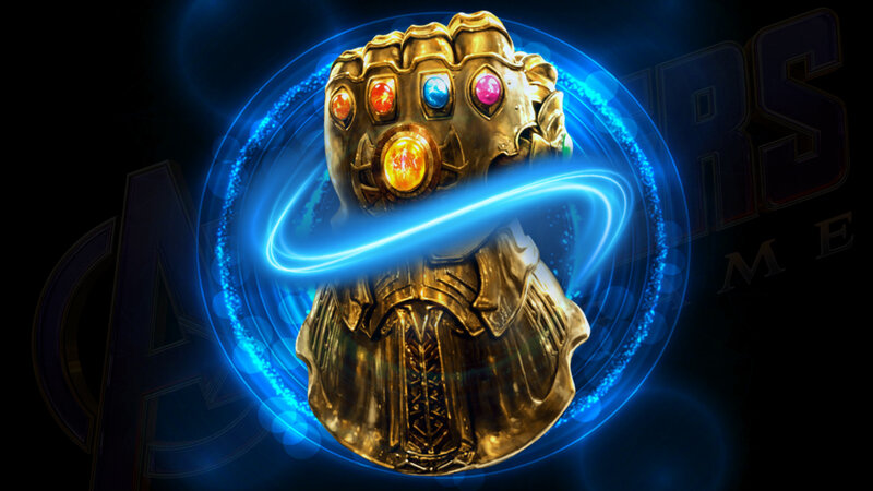 Golden Gauntlet with Gems
