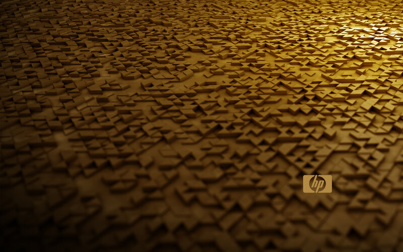 golden geometric pattern
